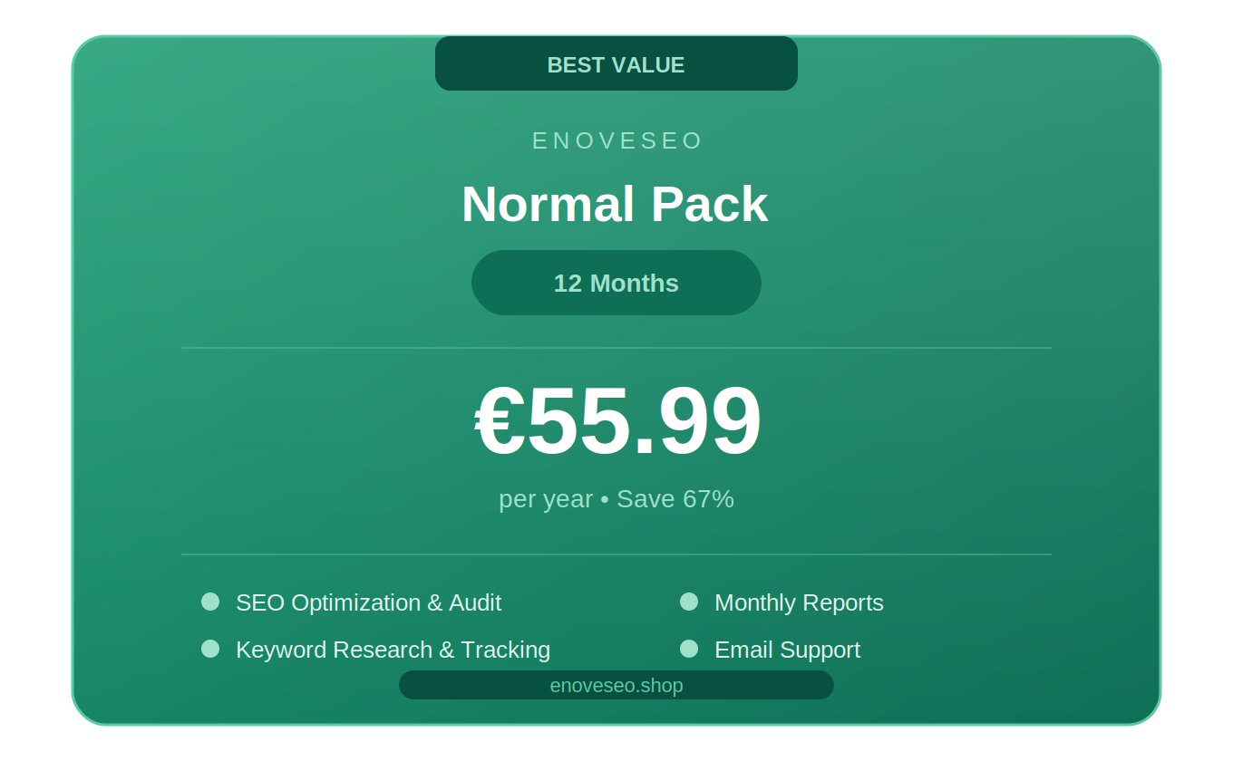 12 Months SEO Plan
